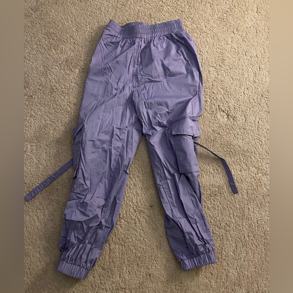 purple pants